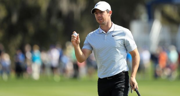  Rory McIlroy during the first round of The Players at TPC Sawgrass. Photograph: Mike Ehrmann/Getty Images
