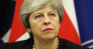 Brexit battle: like English players at Wimbledon, Theresa May has been hyped up far beyond her merits and promoted to Centre Court. Photograph: Thomas Niedermueller/Getty