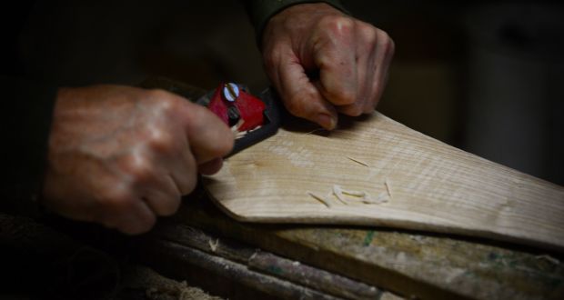 The craft of hurley making has written references to it in the 5th century. Photograph: Bryan O’Brien 
