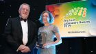 Dr Jenny Lawler at the Irish Laboratory Awards 2019 in Ballsbridge Hotel, Dublin. “I was also shortlisted for Young Leader of the Year, but I reckoned because of the lab award I wouldn’t get another one. So I was really shocked and very happily surprised when I won that one too” 
