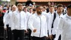 It is understood Ben Te’o and Billy Vunipola apologised to their England teammates for returning late to the hotel. Photograph: Getty Images
