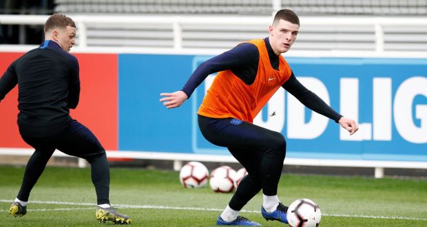 Declan Rice has apologised for comments he made on social media aged 16. Photograph: Martin Rickett/PA