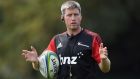  Ronan O’Gara during a training session with the Crusaders in Christchurch, New Zealand. Photograph: Kai Schwoerer/Getty Images