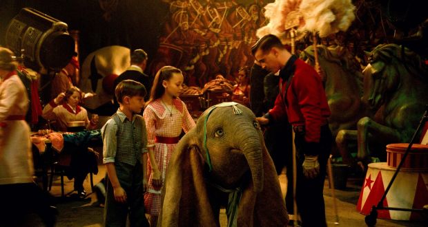 Directed by Tim Burton, Disney’s big-screen adventure Dumbo flies into theatres this week. Photograph: Disney