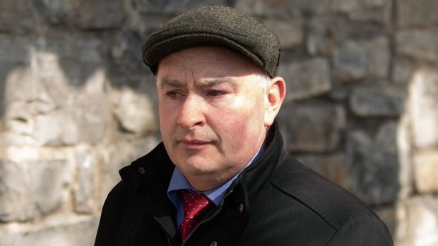 Patrick Quirke (50), of Breanshamore, Co Tipperary, leaving court on Tuesday. Photograph: Collins Courts