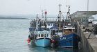 A file image of  two Northern fishing boats seized by the Naval Service for fishing in an exclusion zone off the State’s coast. File photograph: Niall Carson/PA