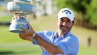 Kevin Kisner celebrates his victory in Texas. Photograph: Warren Little/Getty
