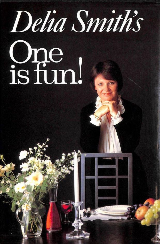 Delia Smith’s 1985 work, with a laboured exclamation mark
