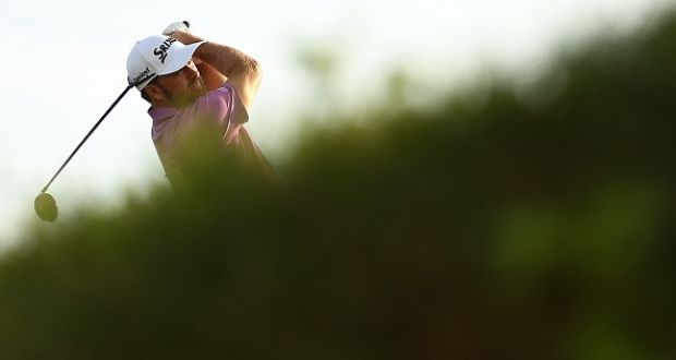 Graeme McDowell during the second round of the 2019 Valero Texas Open. Photograph: Stacy Revere/Getty Images