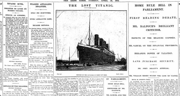 A Supreme Tragedy The Irish Times View On The Sinking Of
