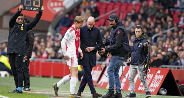 Ajax Hopeful De Jong Will Be Fit To Face Juventus