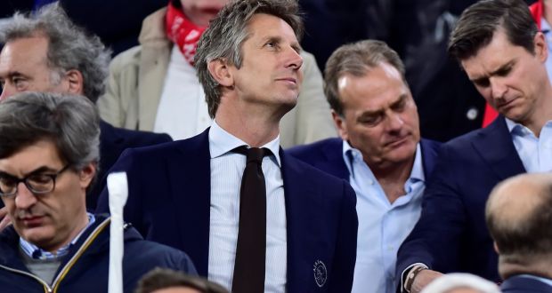 Ajax Amsterdam CEO Edwin van der Sar: ‘We reflected a bit on the old success from 95. We wanted to combine the abundance of young talent with experience.’ Photograph: Massimo Pinca/Reuters
