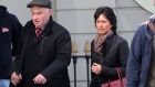  Patrick Quirke and his wife Imelda  arriving at the Courts of Criminal Justice  where he was convicted of the murder of Bobby Ryan. Photograph:  Colin Keegan, Collins Dublin