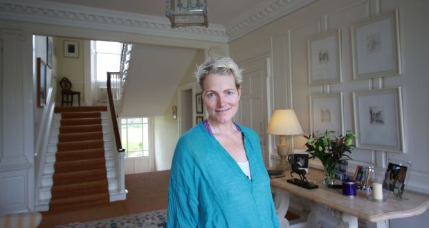 Bella Huddart at Sandbrook House in Co Carlow: ‘A good first impression is key.’ Photograph: Nick Bradshaw for The Irish Times