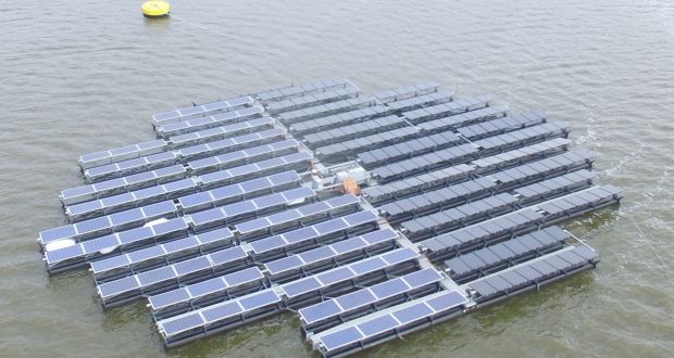 Floating The Idea Of Putting Solar Panels In The Water