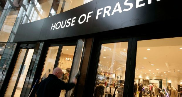 House of Fraser in Dundrum reported sales of some €7.2 million in the 73-day period of August 10th-October 23rd, 2018