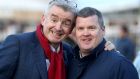 Gordon Elliott is keen to  acknowledge Michael O’Leary’s role in his remarkable rise to prominence over the last dozen years. Photograph: Bryan Keane/Inpho