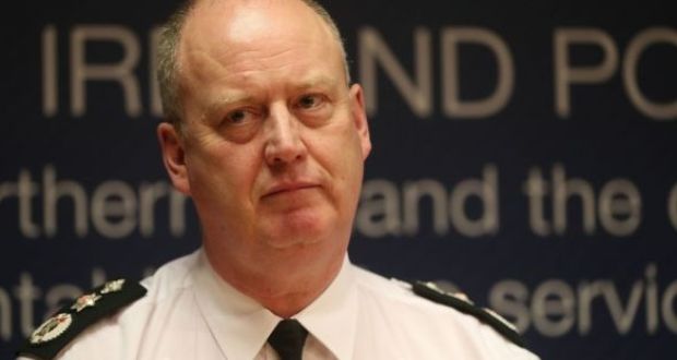 Retiring Police Service of Northern Ireland Chief Constable George Hamilton. Photograph: Niall Carson/PA 