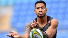  Israel Folau has had his four-year contract with Rugby Australia terminated because of his controversial social media posts about gays and other so-called ‘sinners’ he believes are destined for hell. Photograph: EPA