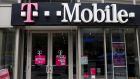 T-Mobile rose almost 5% to $79.05 after the news. Photograph: Shannon Stapleton/Reuters 