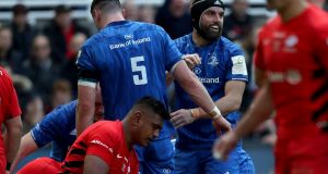 Scott Fardy takes  a philosophical view of Leinster’s rotation policy. Photograph: Gary Carr/Inpho