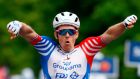 France’s Arnaud Demare took stage 10 of the Giro. Photograph: Luk Benies/AFP/Getty