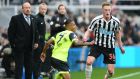 Manchester United are reportedly set to bid for Newcastle’s Sean Longstaff. Photograph: Mark Runnacles/Getty