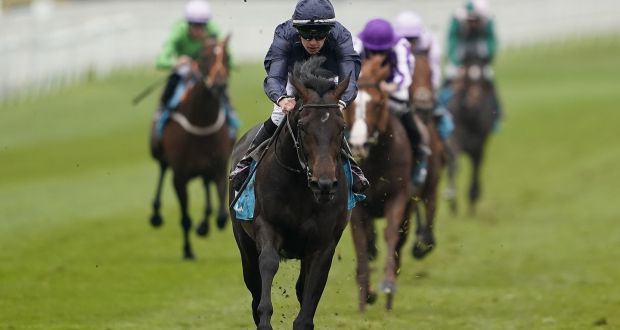  Donnacha O’Brien riding Sir Dragonet win The MBNA Chester Vase Stakes at Chester  in early May. Photograph: Alan Crowhurst/Getty  