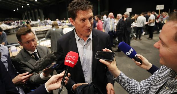 Green Party leader Eamon Ryan had his work cut out for him after the party’s annihilation in the 2011 general election. Photograph: Niall Carson/PA Wire 
