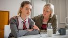 Normal People: Daisy Edgar-Jones (left, in Cold Feet with Hermione Norris), is playing Marianne in the BBC version of Sally Rooney’s novel. Photograph: Ben Blackall/ITV