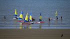 A sailing camp taking place in Dublin Bay. Photograph Nick Bradshaw