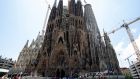 General view of the Sagrada Familia church in Barcelona. Photograph: Quique Garcia/EPA