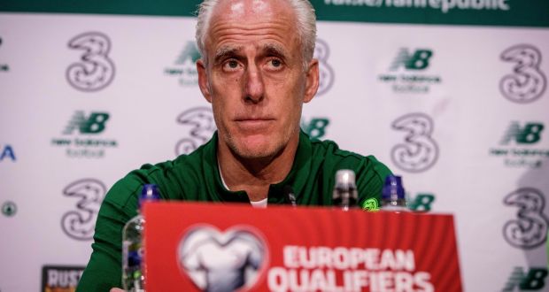 Mick McCarthy: “So long as we win I’m not bothered. I’m not saying we are going out to do anything other than try and play football, but I want to win.” Photograph: Ryan Byrne/Inpho