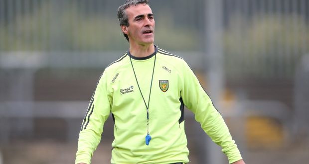 Jim McGuinness has been sacked as head coach of Charlotte Independence in the United States League. Photograph: Cathal Noonan/Inpho