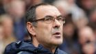  Maurizio Sarri looks set to return to Italy to take over as manager of Juventus. Photograph:  Adam Davy/PA Wire