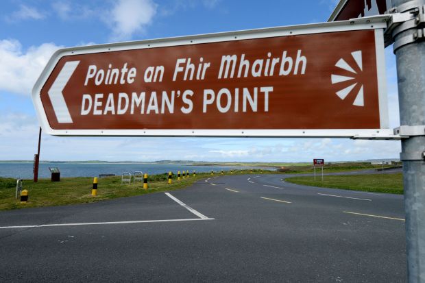 Deadman's Point: there’s a story to the name, and like so many stories in Sligo it’s one with a Yeats connection. Photograph: Alan Betson
The story goes that a