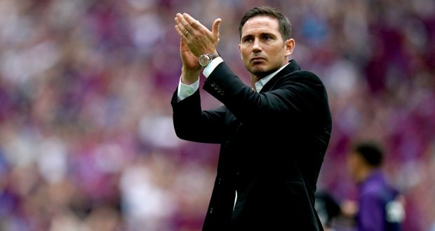 Frank Lampard is the overwhelming favourite to take over as Chelsea manager after Maurizio Sarri’s much-anticipated move to Juventus. Photo: John Walton/PA Wire