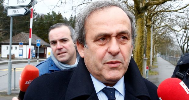 Michel Platini, the former head of European football association UEFA, was detained and questioned by French police on Tuesday. File Photograph: Arnd Wiegmann/Reuters