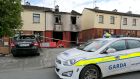 A house was burned out in Drogheda’s Moneymore during an arson attack. Photograph: Crispin Rodwell