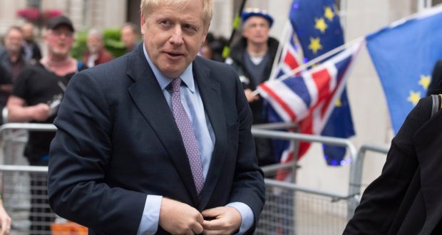 Conservative leadership candidate Boris Johnson: getting it wrong on what a no-deal Brexit would mean. Photograph: Facundo Arrizabalaga