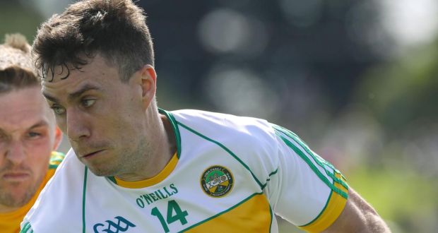 Niall McNamee scored two goals as Offaly eased past Sligo. Photograph: Lorraine O’Sullivan/Inpho