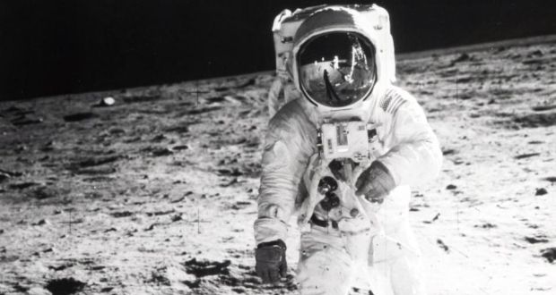Buzz Aldrin, an American engineer and  astronaut, was one of the first two humans to land on the moon. Photograph: Universal History Archive/Universal Images Group via Getty Images