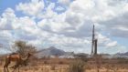 A Tullow Oil drilling block in Kenya, where progress is ‘taking longer than originally forecast’. Photograph: Getty Images