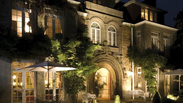 Set on 18 acres, the five-star Longueville Manor is cosy and romantic.