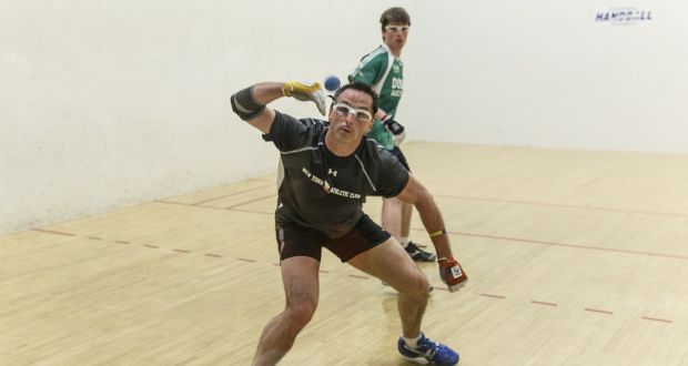  Paul Brady in action against Martin Mulkerrins in the final of the US Nationals in 2013.