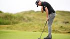 Cormac Sharvin shot a 66 on Saturday to remain firmly in the hunt in the Irish Open. Photograph: Jan Kruger/Getty