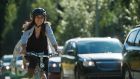 While helmets make cycling safer in places where accidents are more likely or when cycling as a sport, people who cycle in cities where cycling is the norm rarely wear helmets for short journeys. 