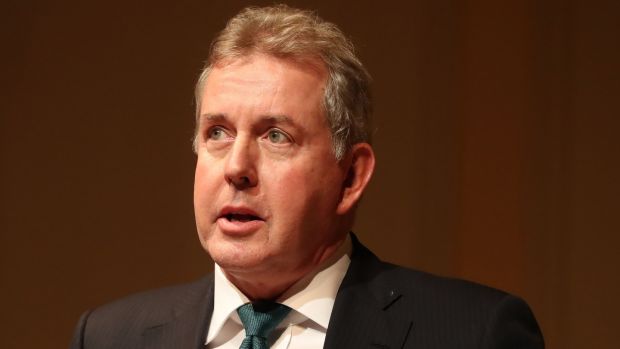 In reporting his analysis of the Trump’s administration, Kim Darroch, the British ambassador to the US, was doing exactly what he is paid to do. Photograph: Niall Carson/PA Wire