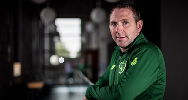 Ireland unde-19 manager Tom Mohan. Photo: Laszlo Geczo/Inpho