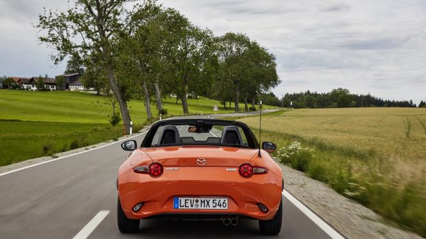 Priced at just under €40,995 the car is available in classic convertible roadster guise or in RF retractable fastback form.